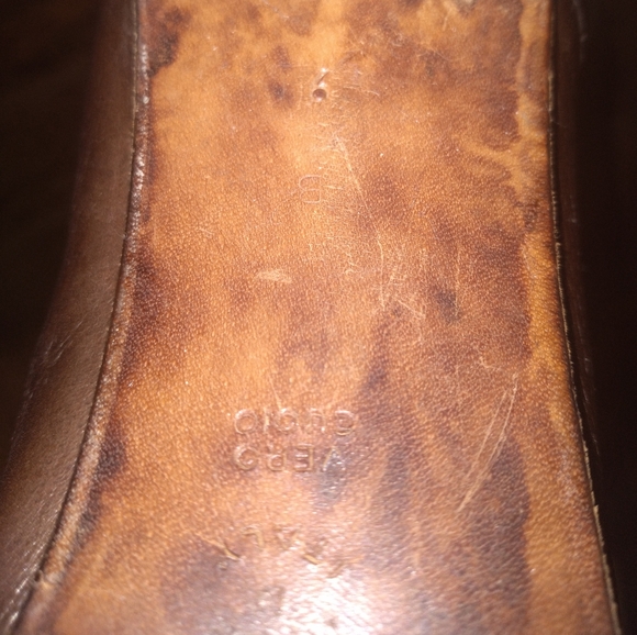 Woman's Italian leather heeled boots sz.9 - Picture 4 of 5